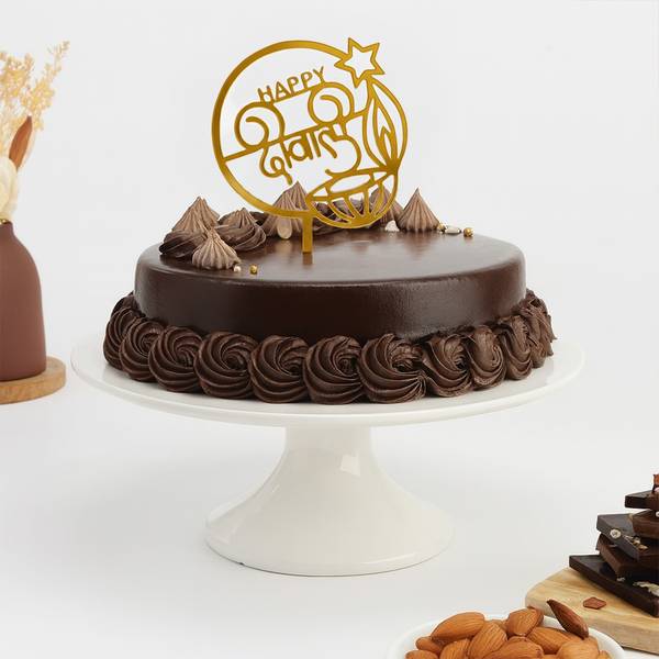 Sweet Celebration Diwali Chocolate Cake