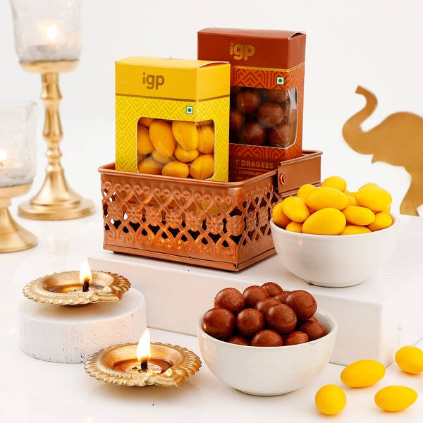 Sweet Celebrations Diwali Gift Basket