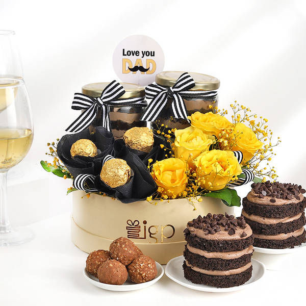 Sweet Sunshine Jar Cake Hamper