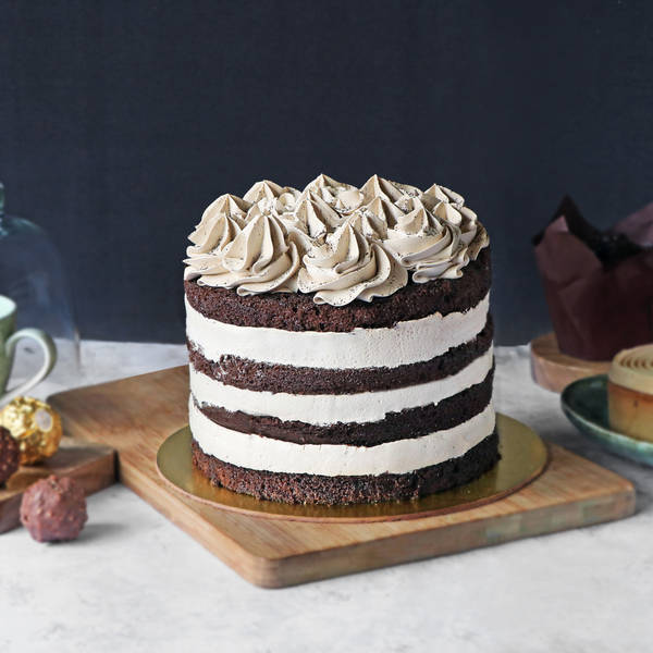 Swirl Rosette Chocolate Cake