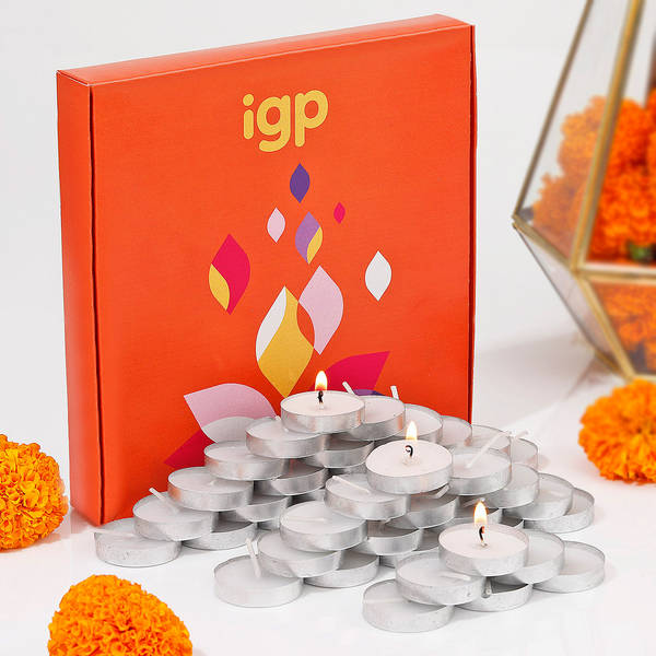 Tea light candles (Pack of 50) - 3gms