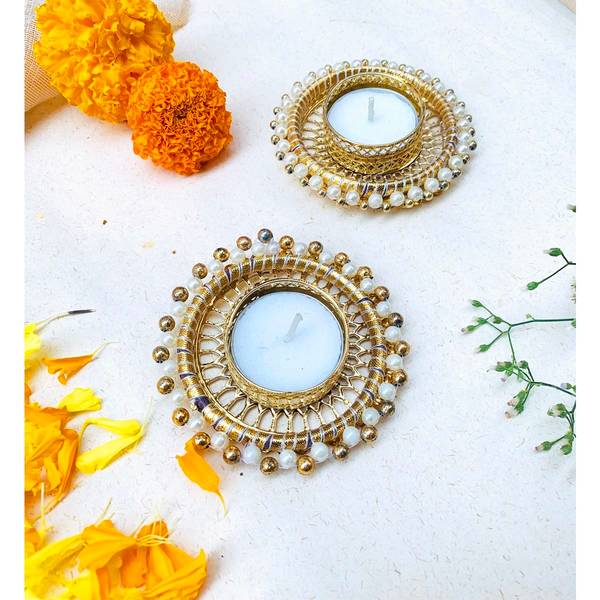 Tealight Holder - Traditional - Set Of 2