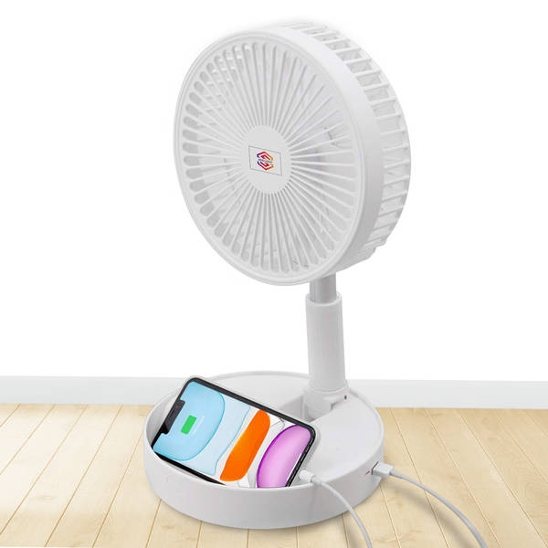 Telescopic Rechargeable Foldable Fan - Personalized