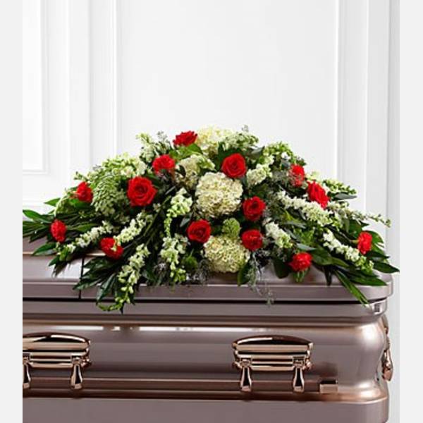 The FTD Sincerity Casket Spray