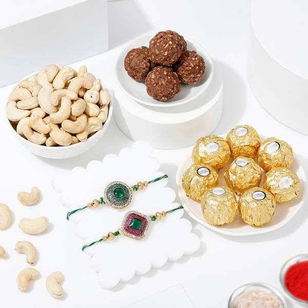 The Unbreakable Bond Rakhi Hamper (Set of 2)