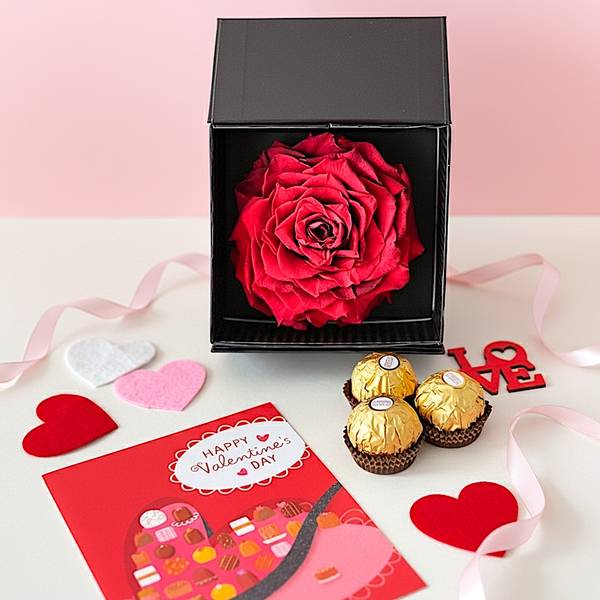 Timeless Romance Sweet Valentines Day Gift Combo