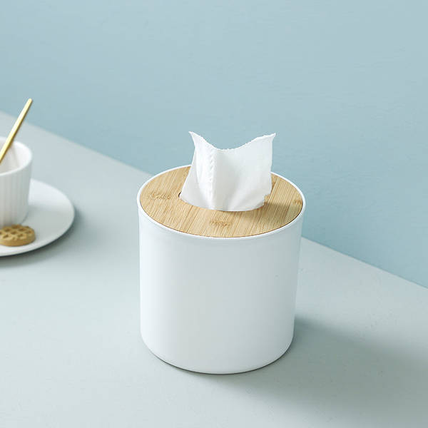 Tissue Box - Round - Single Piece