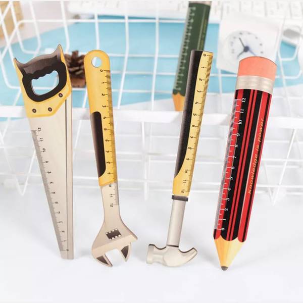 Tools Shape Ruler - 15cm - Single Piece