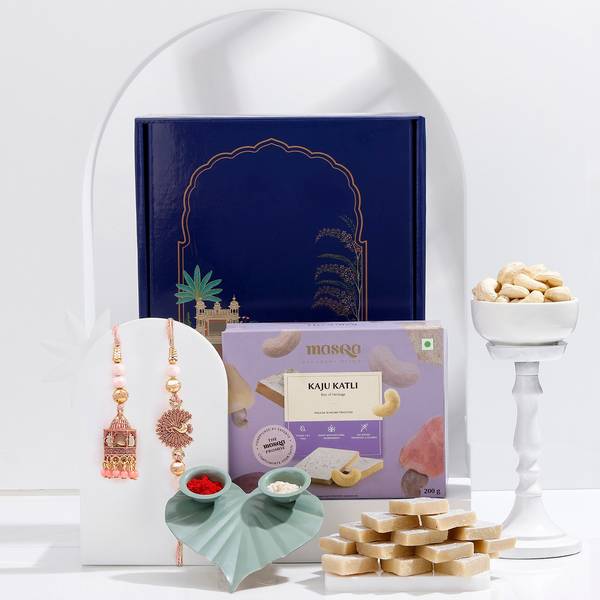 Traditional Bhaiya Bhabhi Rakhi Gift Hamper