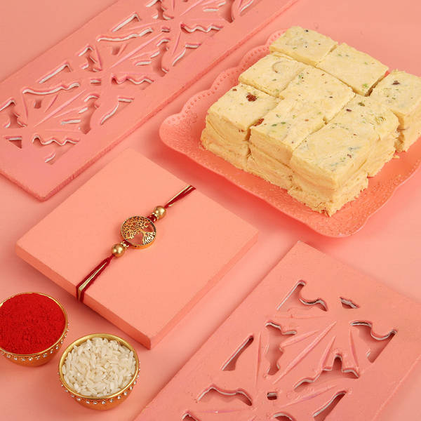 Traditional Sweets Rakhi Hamper