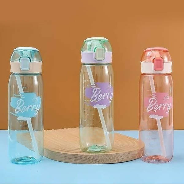 Transparent Sipper Bottle - Assorted - Single Piece