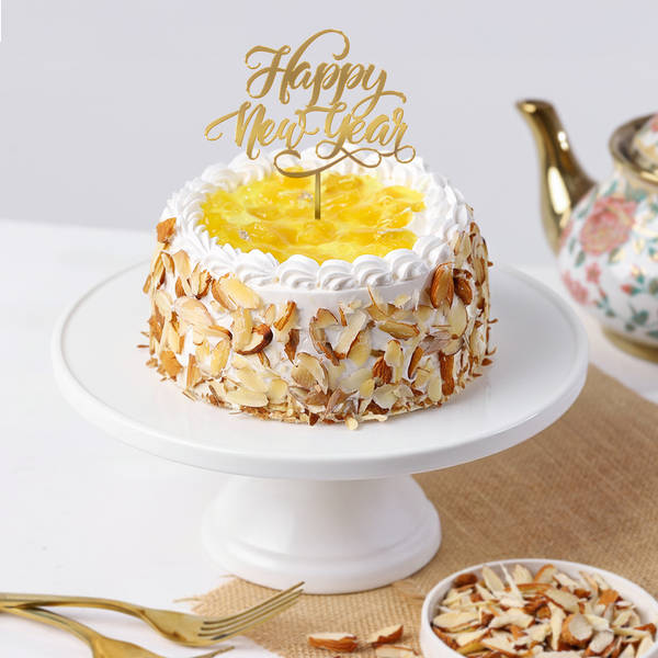 Tropical Crush New Year Pineapple Cake