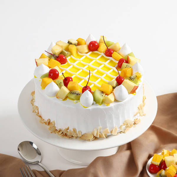 Tropical Fruit Bliss Cake