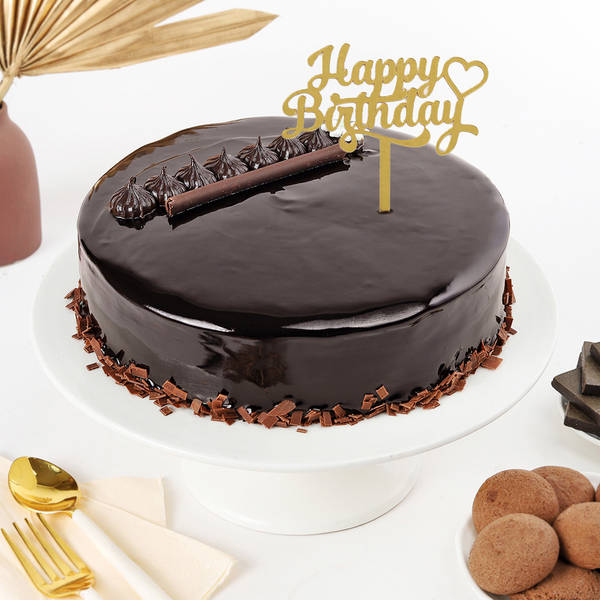 Truffle Decadence Birthday Cake