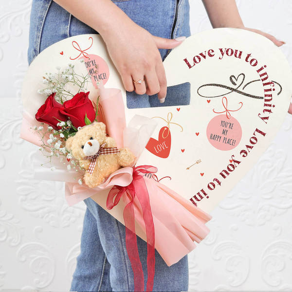 Valentine's Day Love You To Infinity Arrangement