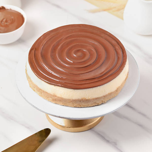 Velvety Nutella Bliss Cheesecake