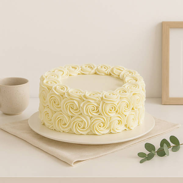 White Rose cake