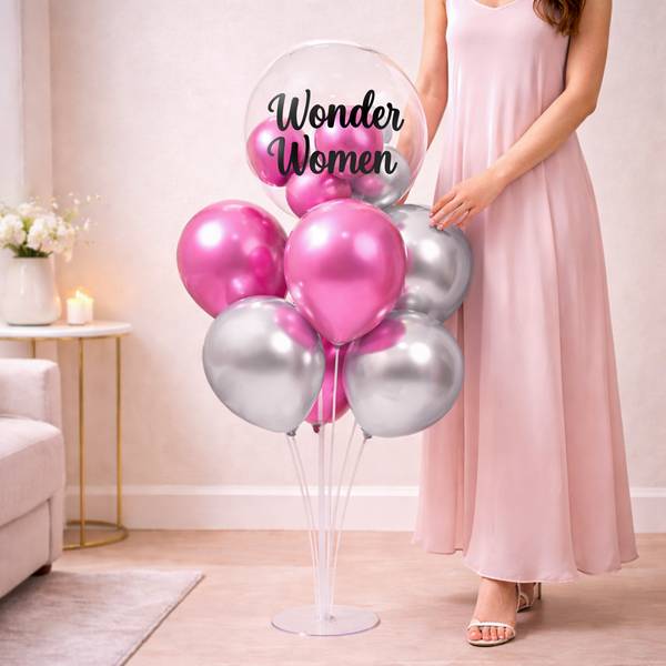 Women's Day Balloon Decor Arrangement