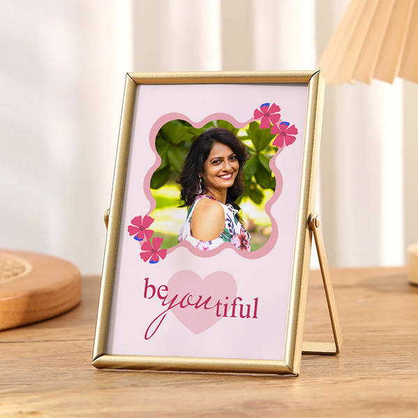 Women's Day Gold Photo Frame