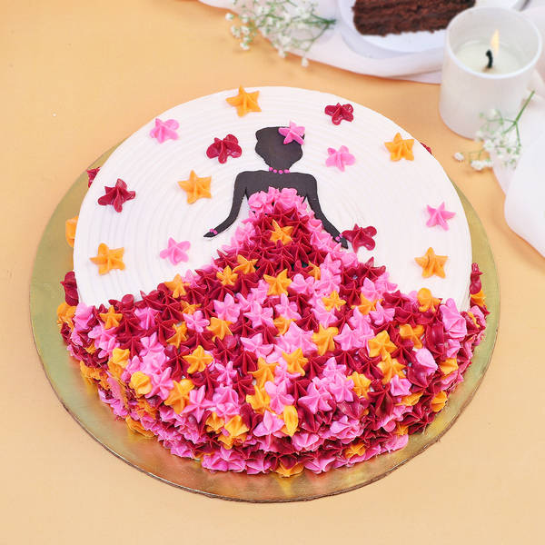 Women's Day Special Dress Cake (2 kg)