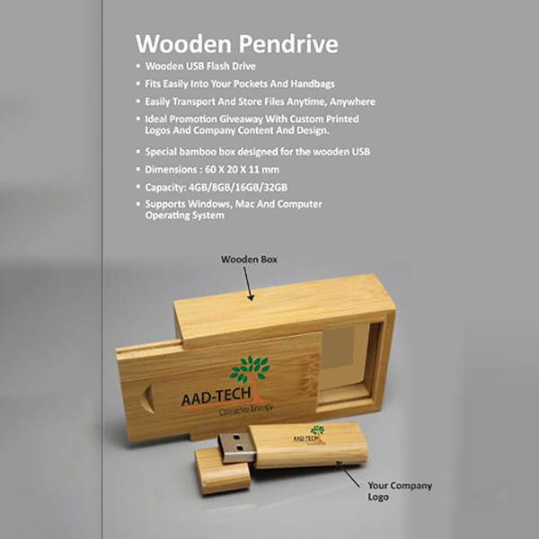 Wooden Pendrive
