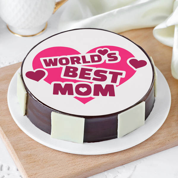 World's Best Mom Cake