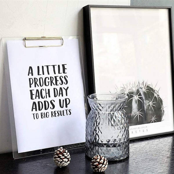 Writing Pad - Acrylic - Translucent - Single Piece