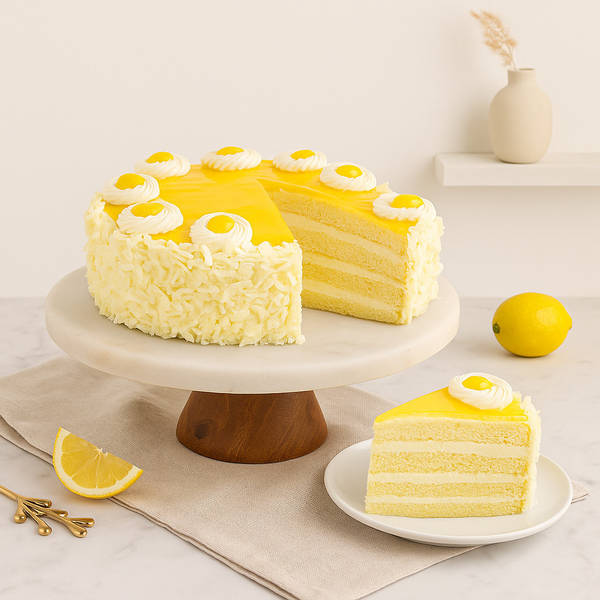 Zesty Lemon Dream Cake (1 Kg)