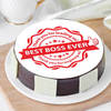 Best Boss Ever Poster Cake (1 Kg)
