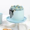 Decadent Blue Chocolate Drip Cake