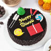 Diwali Crackers Chocolate Truffle Cake