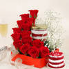 Dreamy Red Lovers Delight Hamper