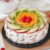 Fruit Burst Almond Cake