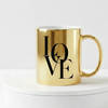 Golden Love Mug