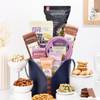 Gourmet Snacks In Leather Bag Gift Hamper