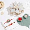 Kundan Lotus Rakhi Hamper