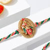 Meenakari Lord Krishna Rakhi