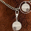 Personalized Paw Pet Charm