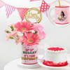 Personalized Sip Sip Hooray Birthday Combo