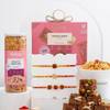 Sacred Rakhis And Dodha Barfi Hamper