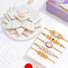 Set of 5 Sweet Indulgence Rakhi Hamper