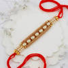 Stylish Salma Work With Pearl Rakhi