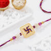 Swastik Meenakari Rakhi