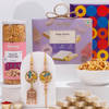 Sweet And Savory Bhaiya Bhabhi Rakhi Hamper