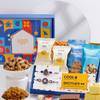 Thewa Kundan Rakhis And Sweets Hamper