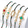 Traditional Kundan Polki Rakhi (Set of 5)