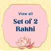 Set of 2 Rakhis