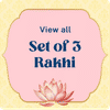 Set of 3 Rakhis